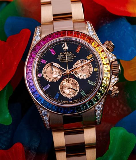 rolex daytona 2018 rainbow|rolex daytona rainbow 2022 price.